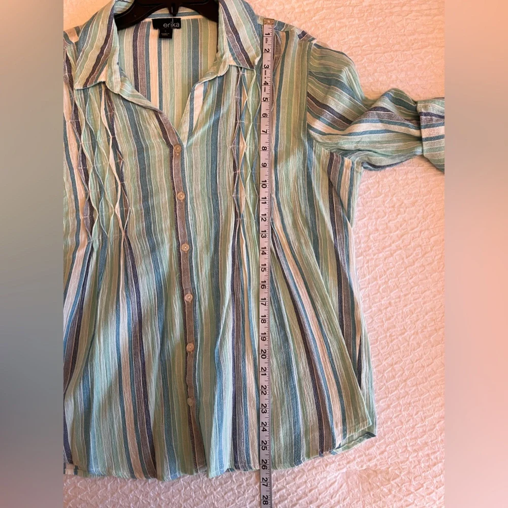 Erica Striped Button Down - Picture 5 of 5